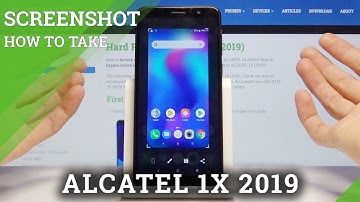 How to Take Screenshot on ALCATEL 1X 2019 – Save Display