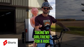 Taking my girlfriend for a ride...