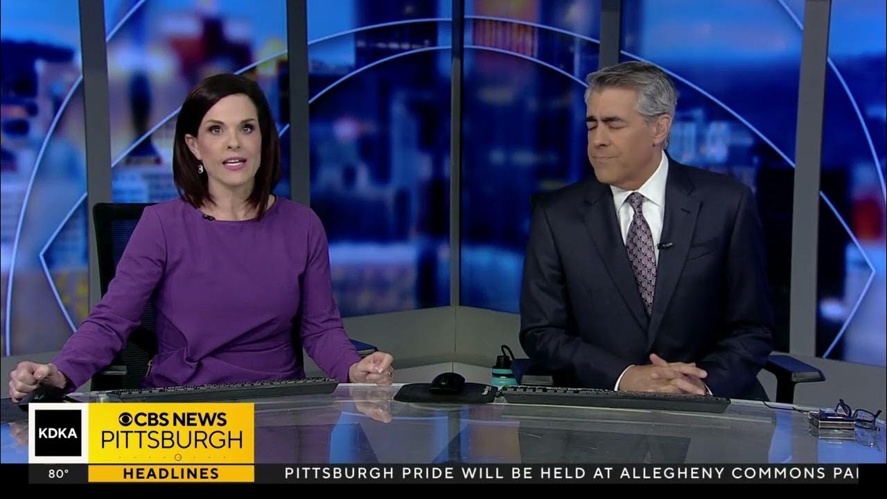 KDKA KDKA TV News at 6pm Headlines, Open and Closing May 1, 2024