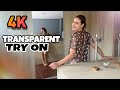 Transparent 4k Cleaning Videos | Glass Cleaning Routine | Crystal Clear Shine | Try on Hauls