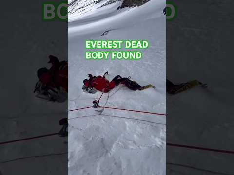 Mount Everest Dead Body Found Mountains Everest Mounteverest