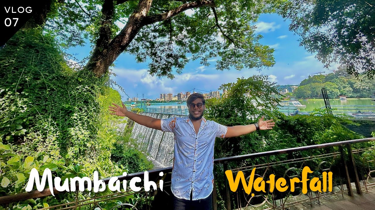 Mumbaichi WaterFall 😍 Vlog 07 | Powai Lake | Powai Garden | XuV BoYs |