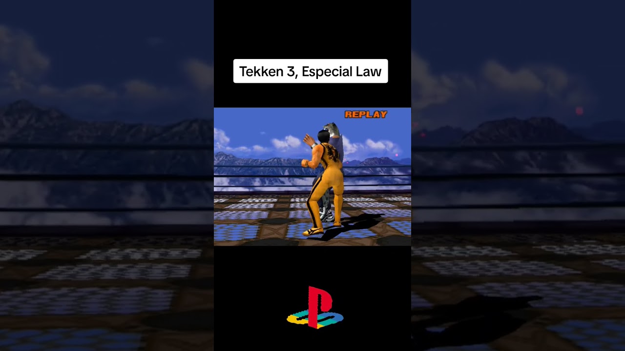 Tekken 3, especial com LAW. 