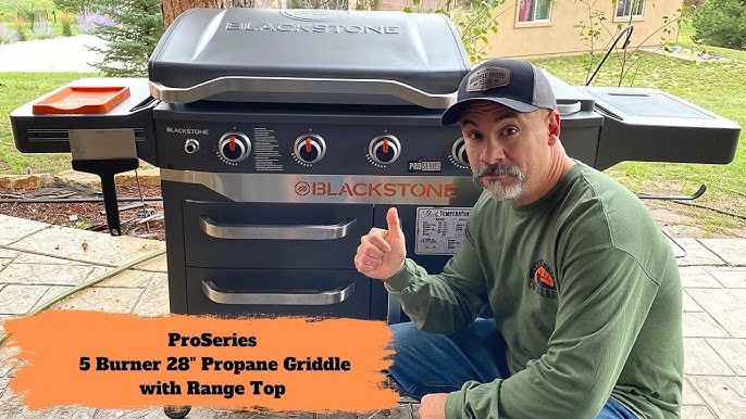 This outdoor griddle has a built-in air fryer—and it's $110 off right now