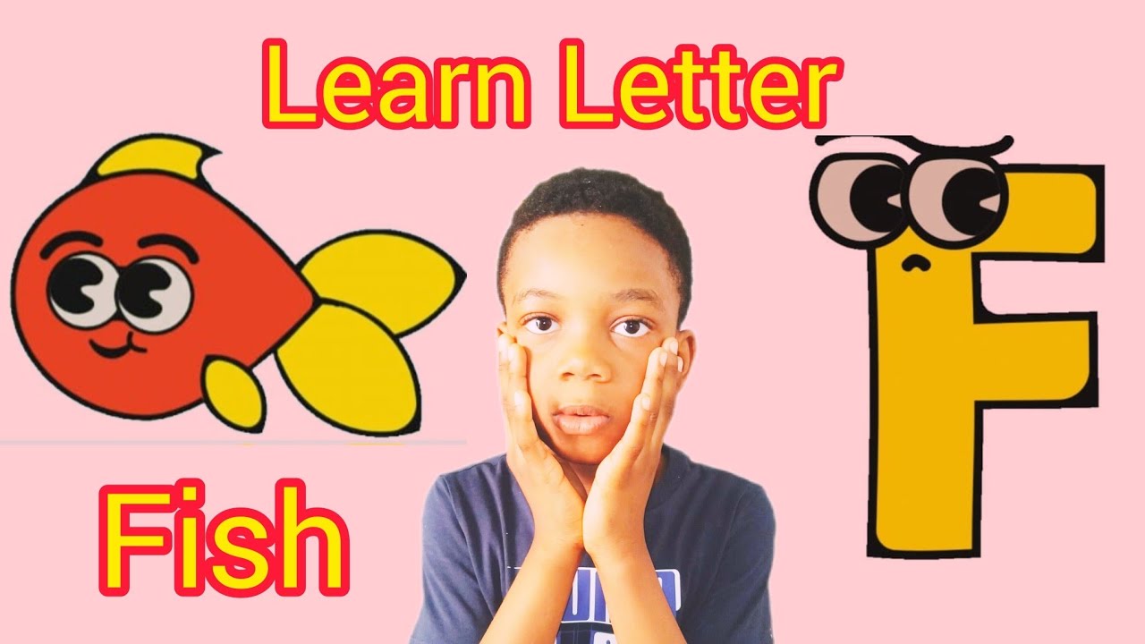 Learn Letter F | F is for Fish, Frog, and Flower | Alphabet for Kids