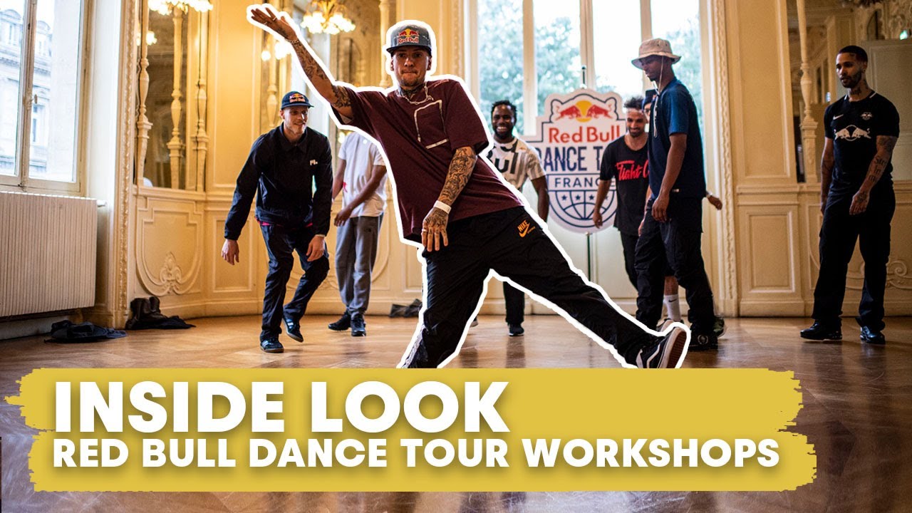 Watch BEHIND THE SCENES of the Red Bull European Dance Tour WORKSHOPS on YouTube Watch BEHIND THE SCENES of the Red Bull European Dance Tour WORKSHOPS on YouTube