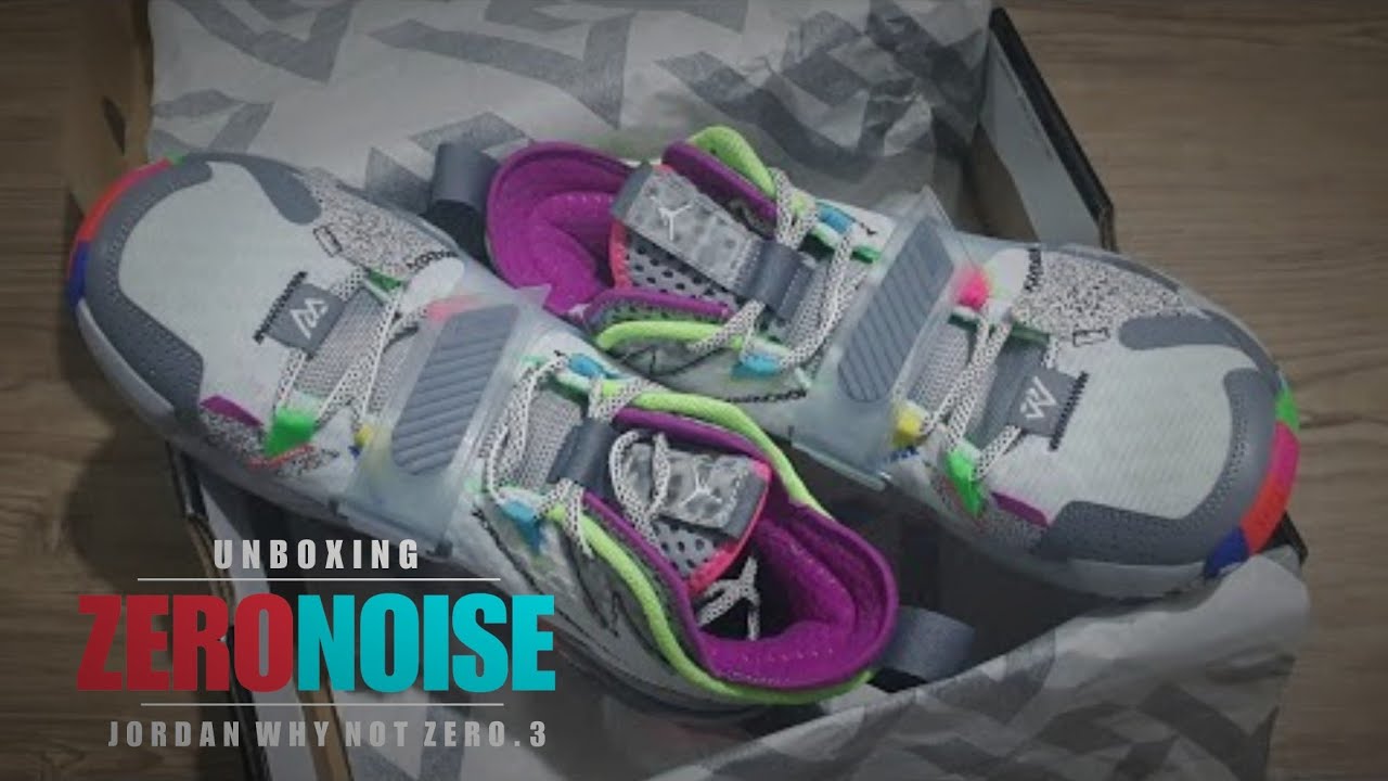 UNBOXING ZERO NOISE 2020 Jordan Why Not? Zero.3