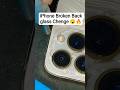 iPhone Back Glass Replacement 🔥 Full Process | Satisfying Repair | Like New Finish #viral #viwes