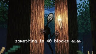 Something Is Following Me...minecraft Bedrock
