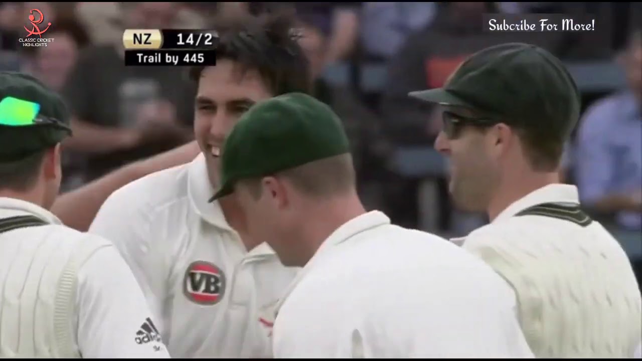 New Zealand V Australia | 1st Test Day 2 2010 | Full Highlights - YouTube