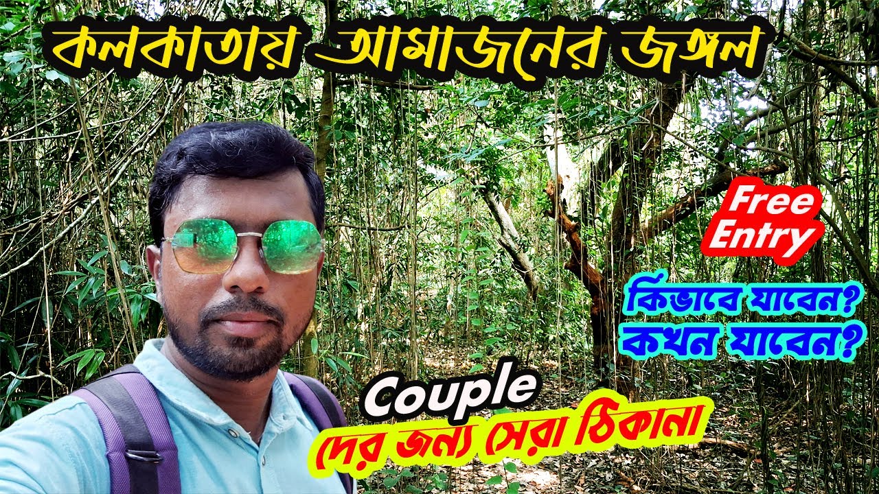 কলকাতায় আমাজনের জঙ্গল | chintamani Kar Bird Sanctuary Kolkata | One day trip in Kolkata 