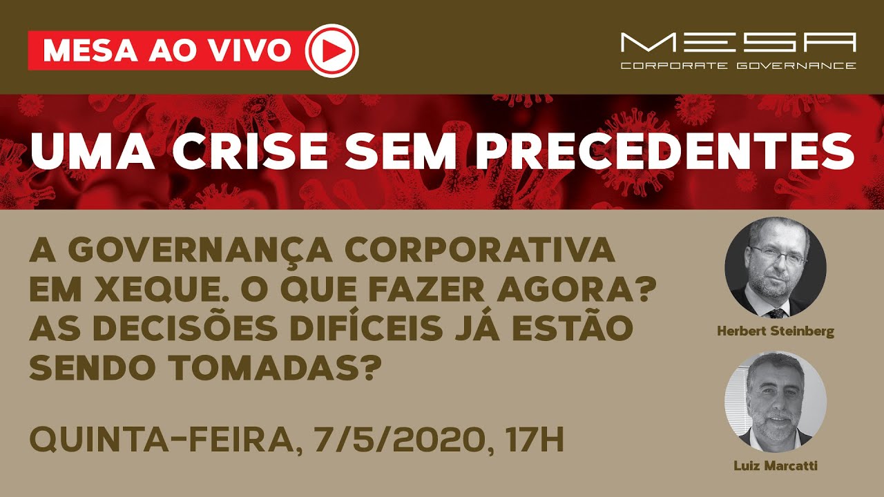 Uma crise sem precedentes