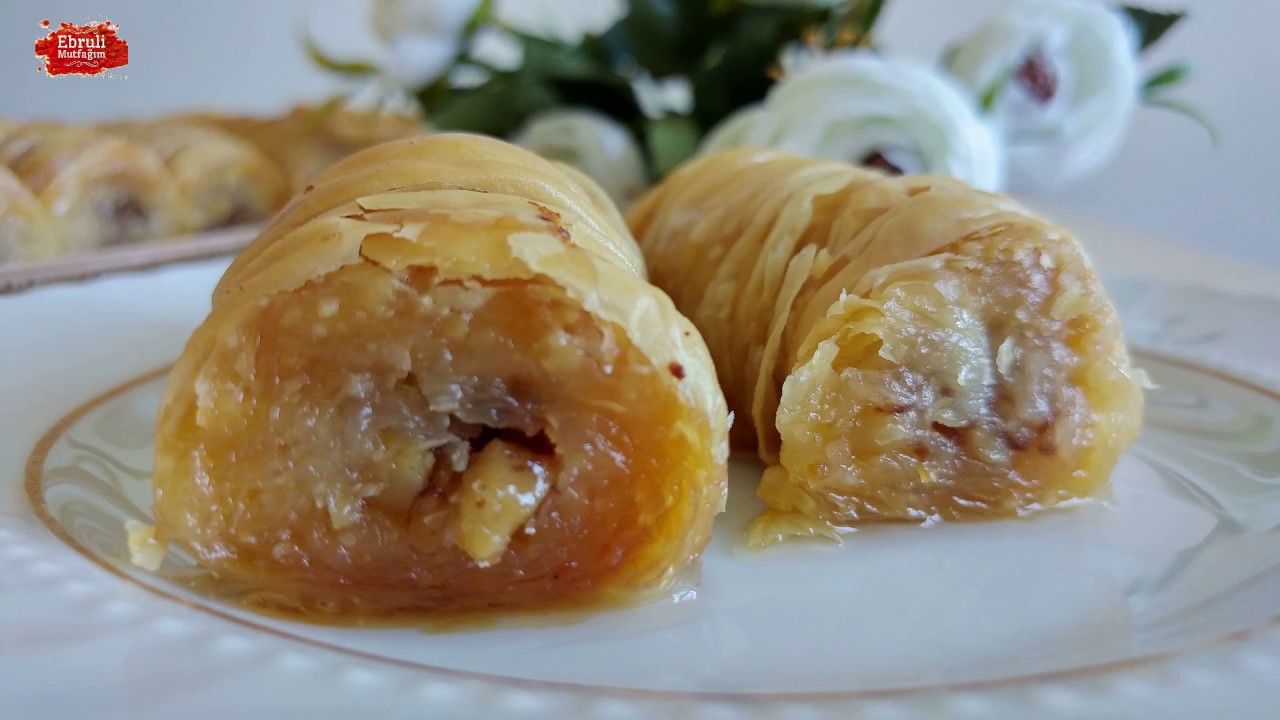 CEVİZLİ BURMA TATLISI🔝YOK BÖYLE BİR LEZZET💯