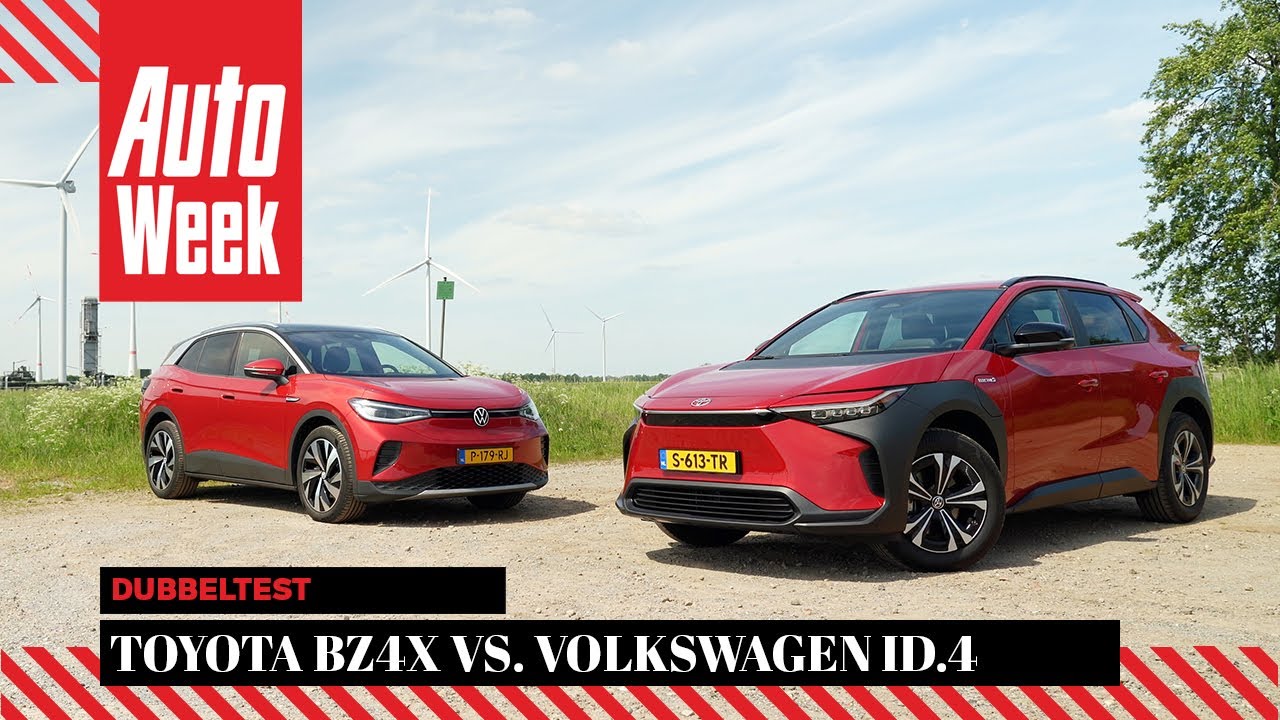 Toyota bZ4X vs. Volkswagen ID.4 - Dubbeltest - YouTube