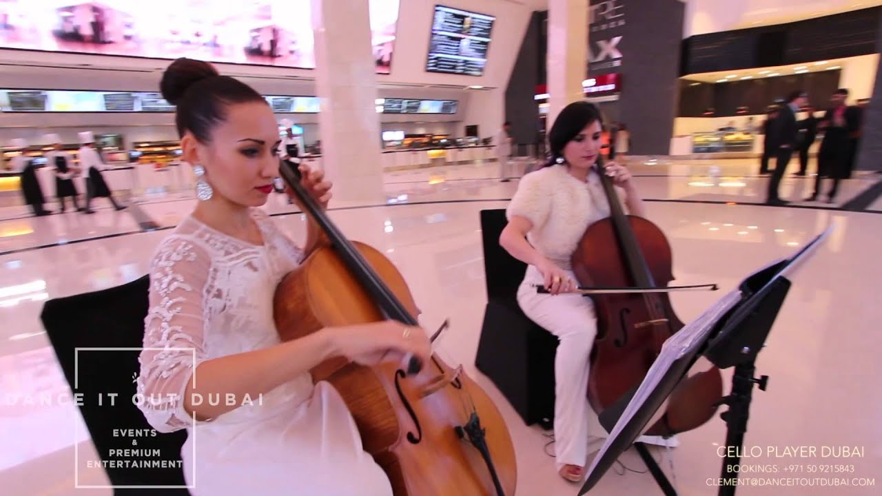 "DANCE IT OUT DUBAI Events & Entertainment" - Cello player Dubai - UAE