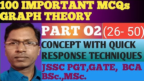 MCQs of graph theory,  100 TOP MCQs OF GRAPH THEORY PART 2,