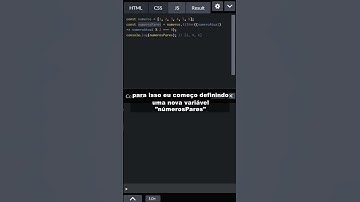 Método Filter em 1 min #shorts