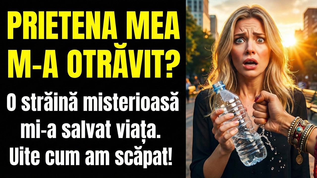 Eu și cea mai bună prietenă a mea ne întorceam acasă, plimbându-ne prin parc. Scoțând o pastilă...