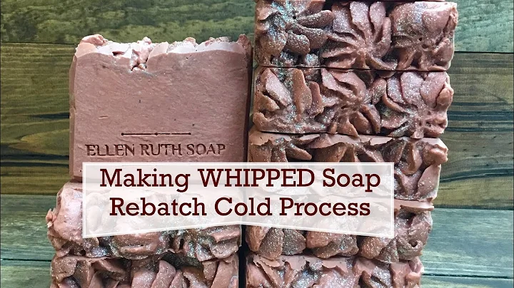 How To Make Whipped Soap using old Cold Process sh...
