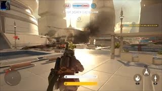 Star Wars Battlefront - Bespin DLC Walker Assault Gameplay PS4 60fps (No Commentary)