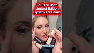 LOUIS VUITTON LIMITED EDITION LIPSTICK & BALM ON THE LIPS