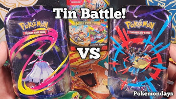 Gardevoir VS Lucario Mini Tin Battle!! (Pokemondays)