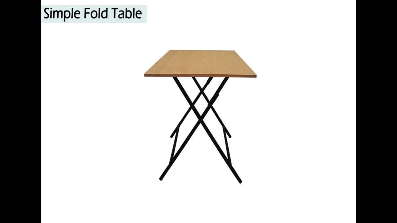 DHT 11 Simple Fold Table Folding Table Multipurpose Table