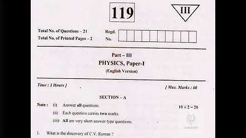 AP Inter 1st Year Physics (EM) 2022, 2021, 2020, 2019, 2018, 2017, 2016 Question Paper public exams.