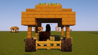 How To Build Easy Horse House In Minecraft