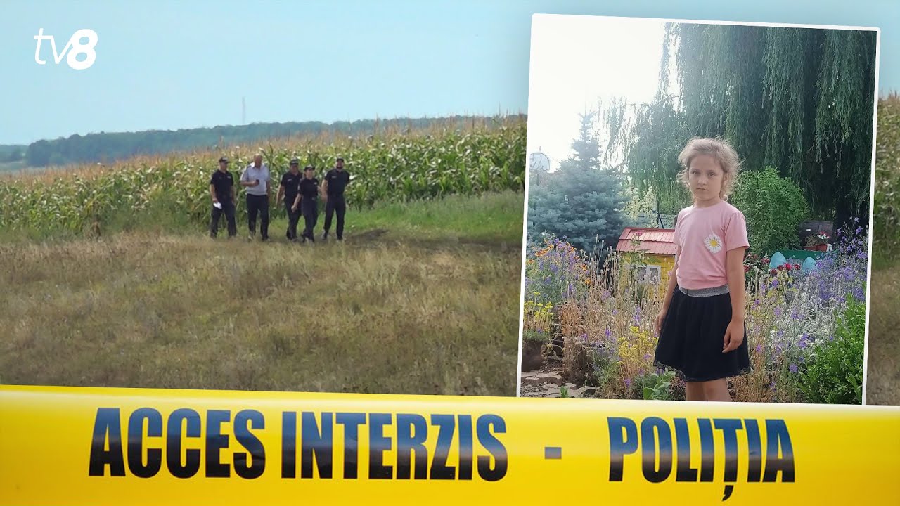 Fetiță  de 7 ani, ucisă la Rîșcani! Poliția a reținut doi bărbați suspectați de omor