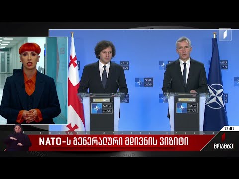 ნატო-ს გენერალური მდივნის ვიზიტი