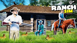 NOVOS MORADORES, MISSÕES de CAÇA e SEGREDOS no Ranch Simulator! screenshot 5
