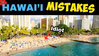 Don't Be An IDIOT Tourist! 21 BIG Oahu Hawaii Travel Mistakes!