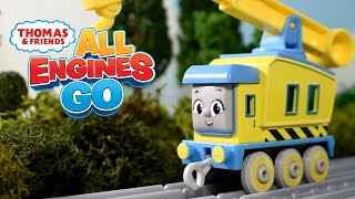 All Engines Go Push Along Carly Crane Vehicle Review