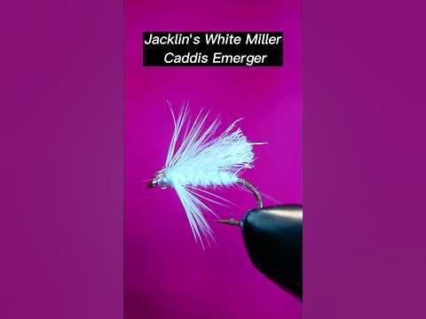 Fly Tying the Jacklin’s White Miller Caddis Emerger #flytying #