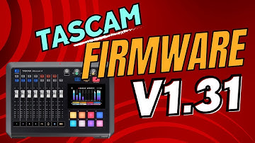 NEW - Tascam Mixcast 4 Firmware v1.31