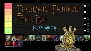 Dagoth Ur Daedric Princes Tier List