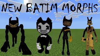 the new BATIM morphs (minecraft bendy and the ink machine)