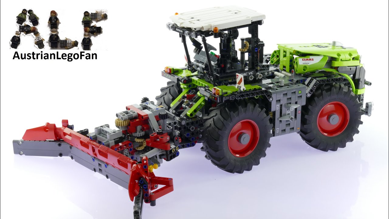 Accepteret efter skole Inspektion Lego Technic 42054 Claas Xerion 5000 Trac VC B-Model - Lego Speed Build  Review - YouTube