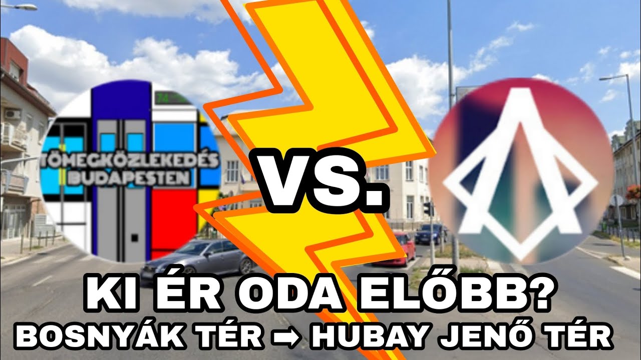 Ki Ér Oda Előbb? #5 | Bosnyák tér ➡ Hubay Jenő tér!
