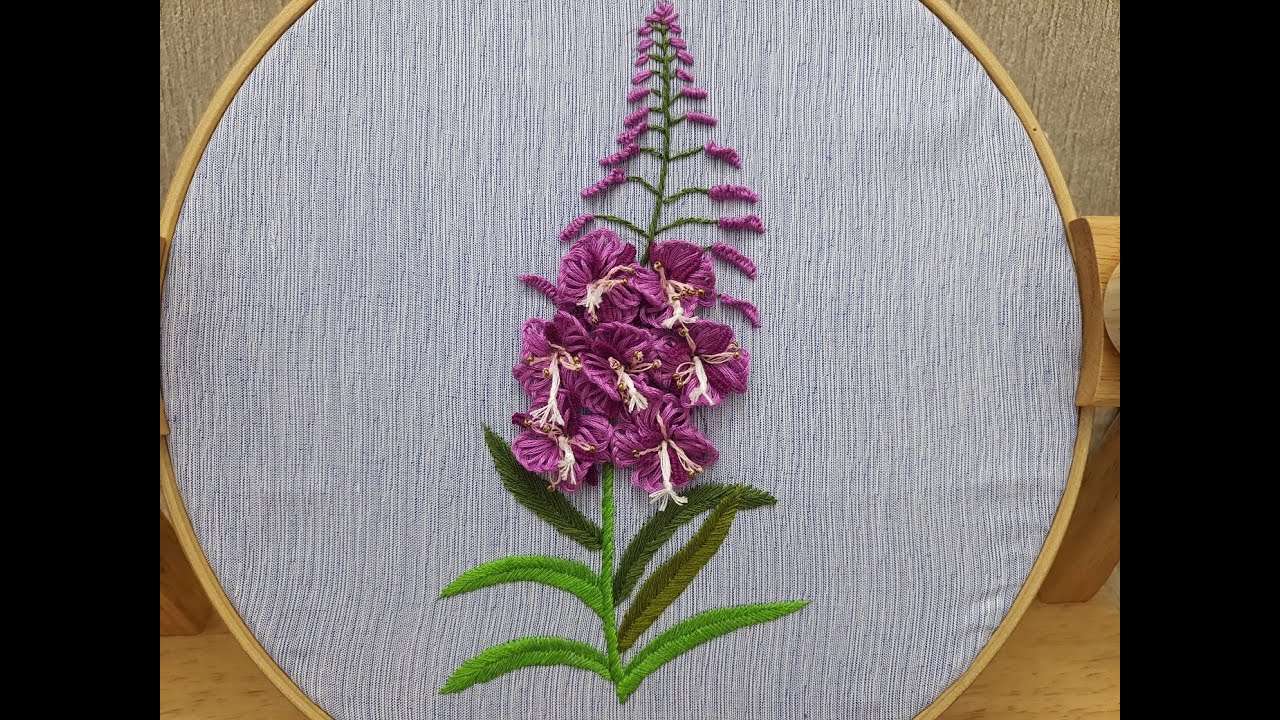 Fire Weed - Stitch and Crochet