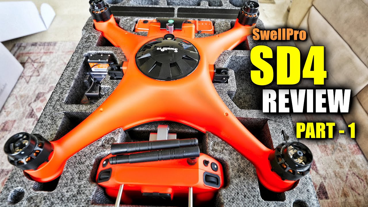 Splash Drone 4 Swellpro Waterproof Drone NIGHT FISHING Bundle with