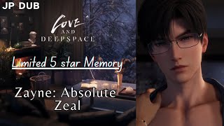 [ Kindled JP DUB ] Zayne Absolute Zeal [ Nightly Rendezvous ] | Love and Deepspace