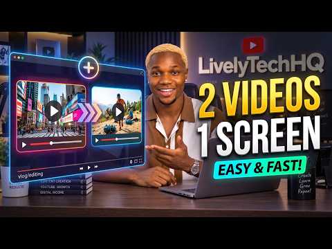 How to Put 2 Videos on One Screen in CapCut (Split Screen Tutorial)