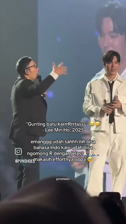 Fanmeeting Lee Minho at Jakarta Indonesia #leeminho #gujunpyo #minozworld #minoz