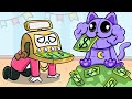 Secret titan cashman daily life  poppy playtime chapter 3 animation