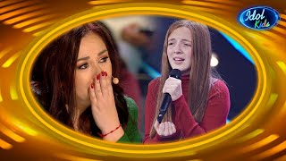 Ángeles LLORA con la versión de «Cuando zarpa el amor» de Natalia | Los Rankings 1 | Idol Kids 2022