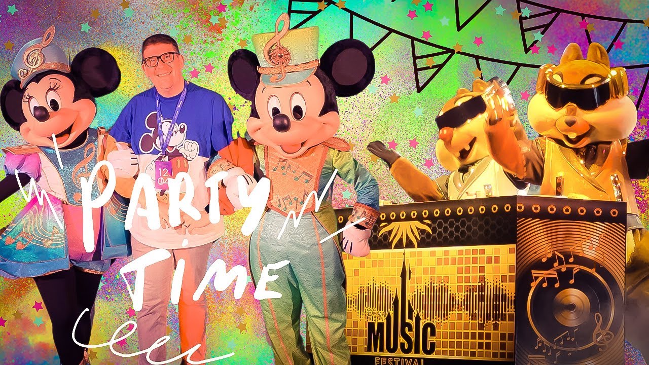 Disneyland Paris - Vlog & Wir dürfen eine der neuen Shows des Disney Music Festival sehen 🤩