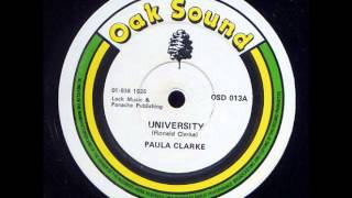 Paula Clarke - University