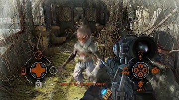 Metro Last Light Redux - PC Walkthrough Part 23: The Crossing (A Child)